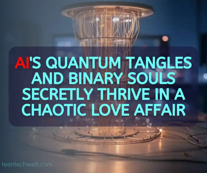 AI's quantum tangles and binary souls secretly thrive in a chaotic love affair